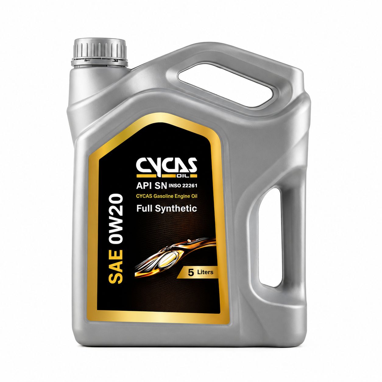 روغن موتور سیکاس 0W-40 API SN فول سنتتیک ۵ لیتری