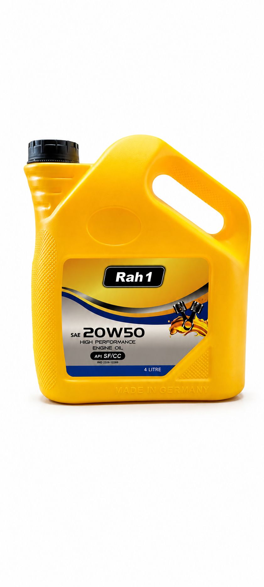 روغن موتور راهوان 20w50_حجم 4 لیتر